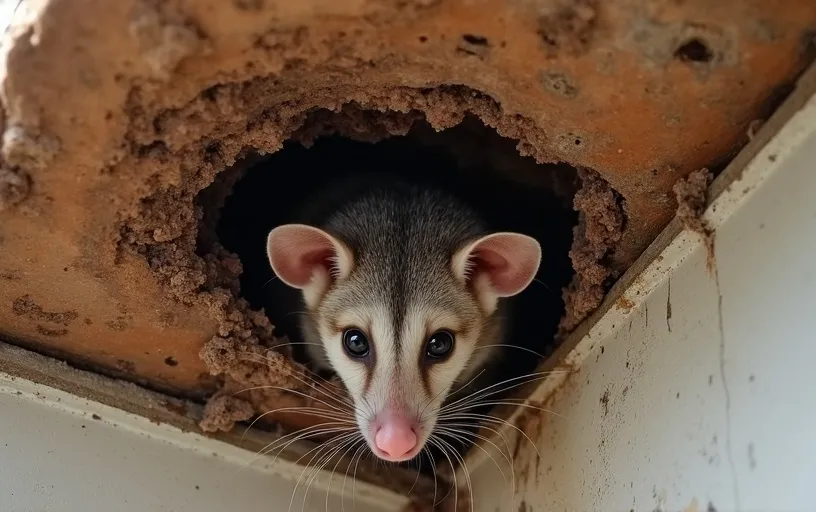 Professional Under Deck Possum Removal Assessment Services Cotton Tree